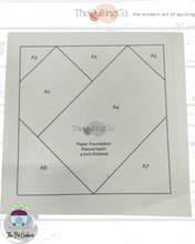 Load image into Gallery viewer, The Quilting Co. Foundation Paper Piecing Papers - 4" Blocks