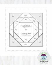 Load image into Gallery viewer, 2" Paper Foundation Piecing Paper Pad
