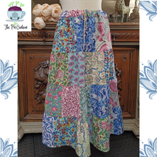 Load image into Gallery viewer, Indian Block Print Patchwork Skirt Kit