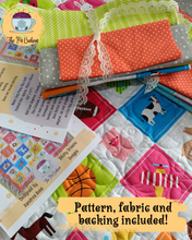 Load image into Gallery viewer, Easy Peasy iSpy Quilt Kit