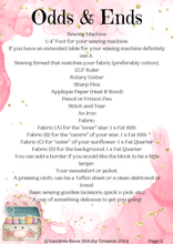 Load image into Gallery viewer, Quilt Block Sweatshirt Pattern (Physical Printed Pattern)