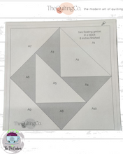 Load image into Gallery viewer, The Quilting Co. Foundation Paper Peiecing Papers - 8" Blocks
