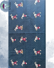 Load image into Gallery viewer, Bunnies (Navy Background)
