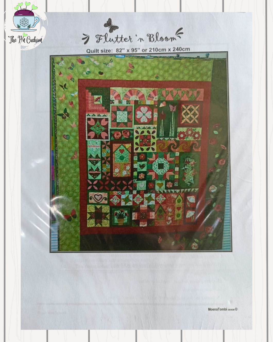 Flutter 'n Bloom Quilt Pattern
