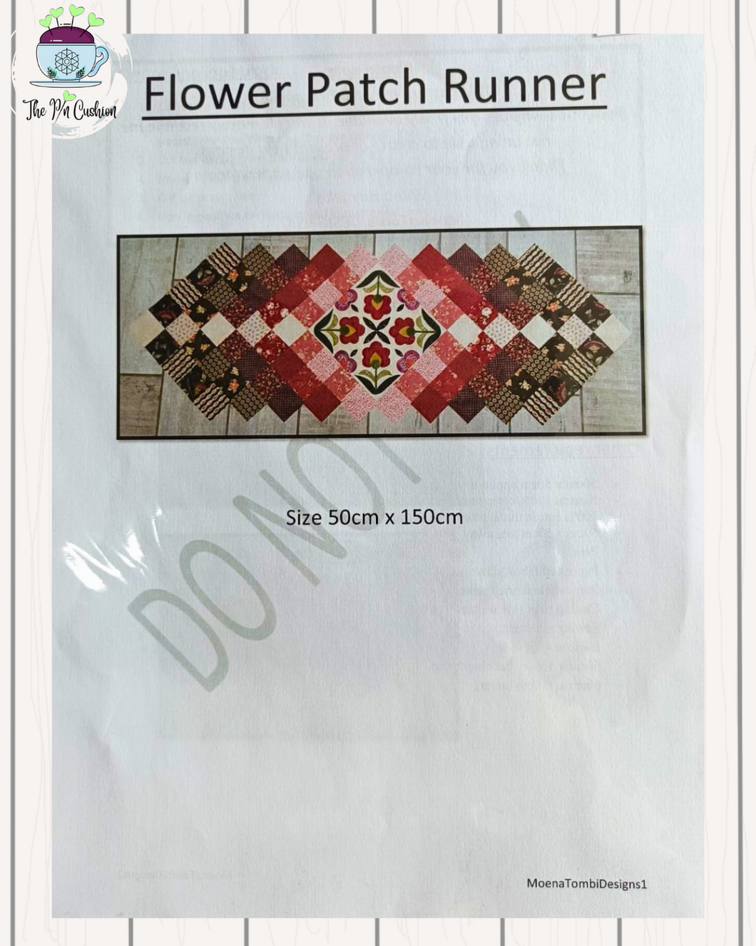 Flower Patch Table Runner Pattern