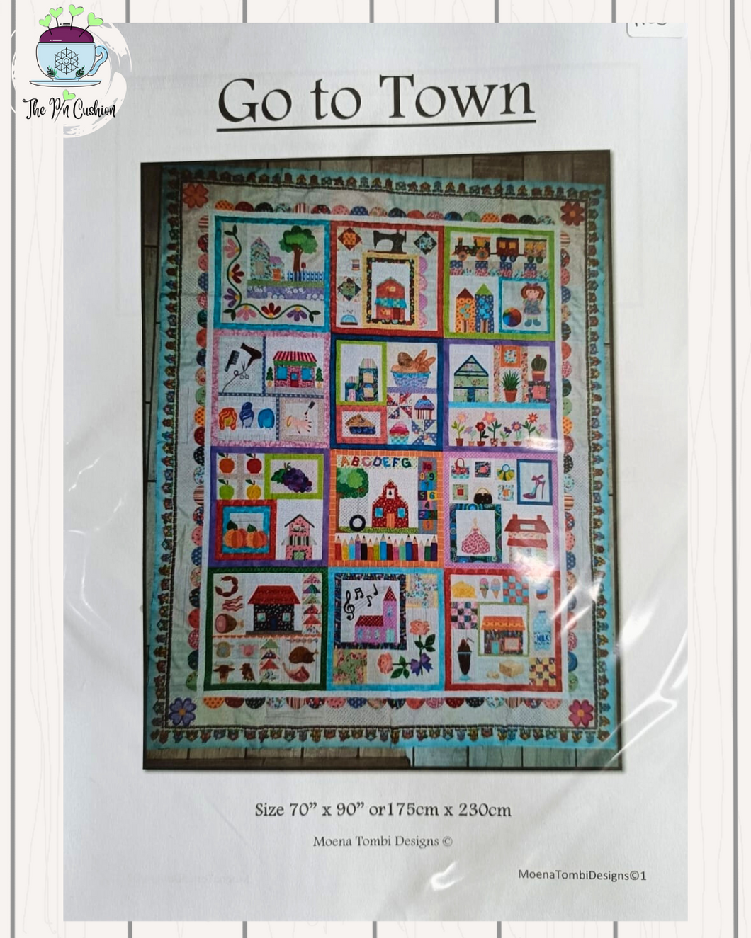Go To Town Quilt Pattern