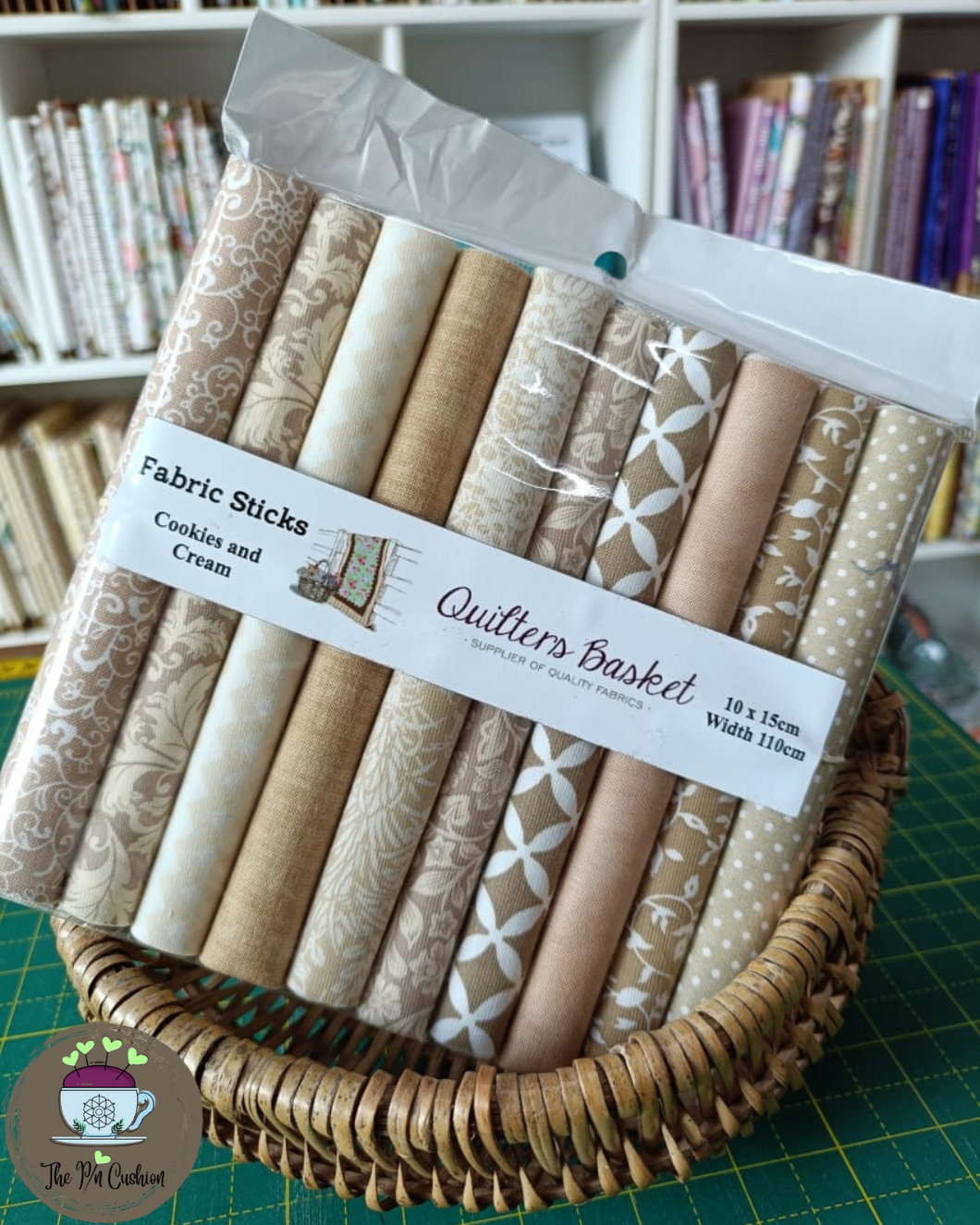 Cookies & Cream Fabric Sticks