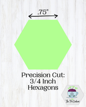 Load image into Gallery viewer, Hexagon EPP Paper Templates
