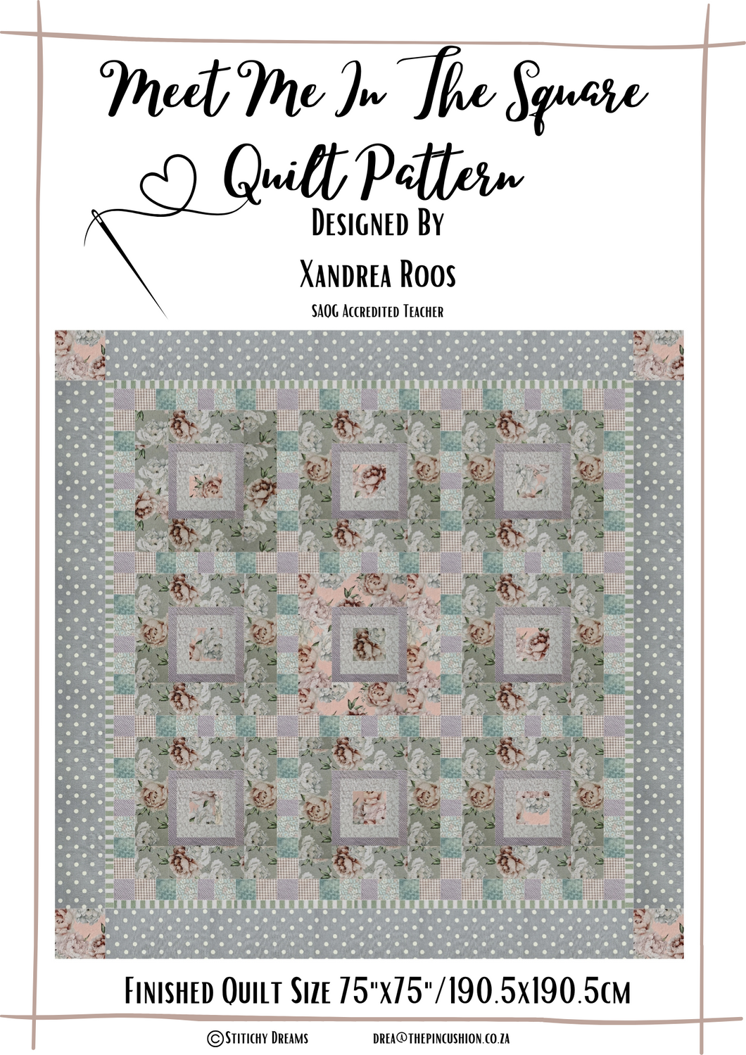 Meet Me In The Square (PDF Download Pattern)