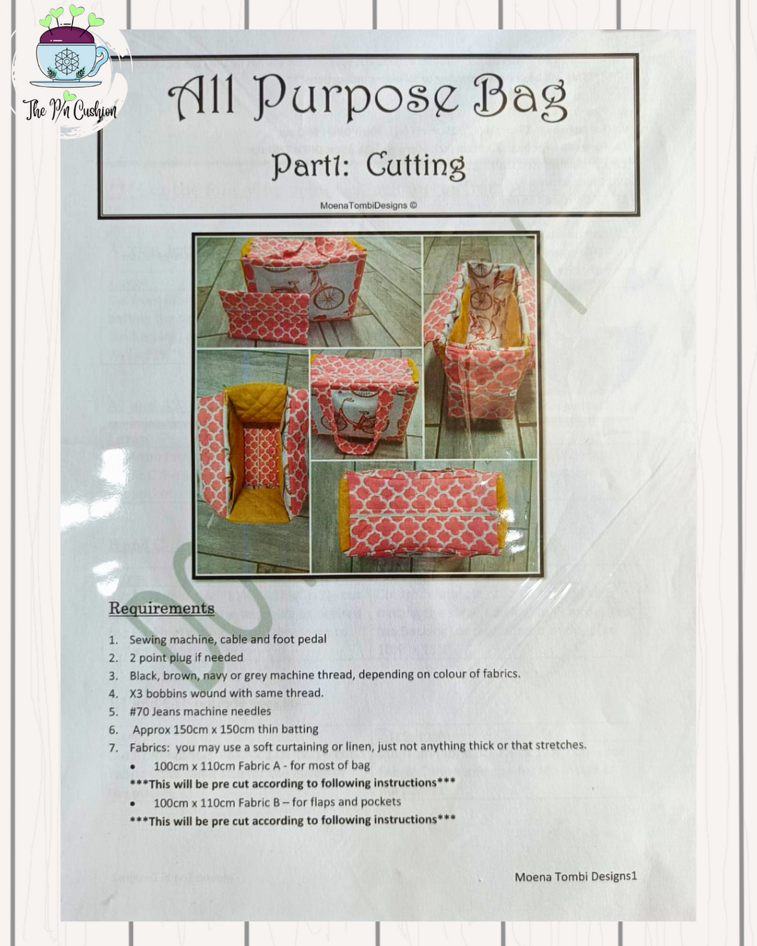 All Purpose Bag Pattern
