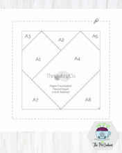 Load image into Gallery viewer, 2" Paper Foundation Piecing Paper Pad
