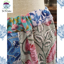 Load image into Gallery viewer, Indian Block Print Patchwork Skirt Kit
