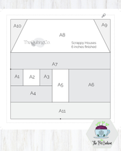Load image into Gallery viewer, 6" Paper Foundation Piecing Pads
