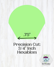 Load image into Gallery viewer, Hexablom EPP Paper Templates
