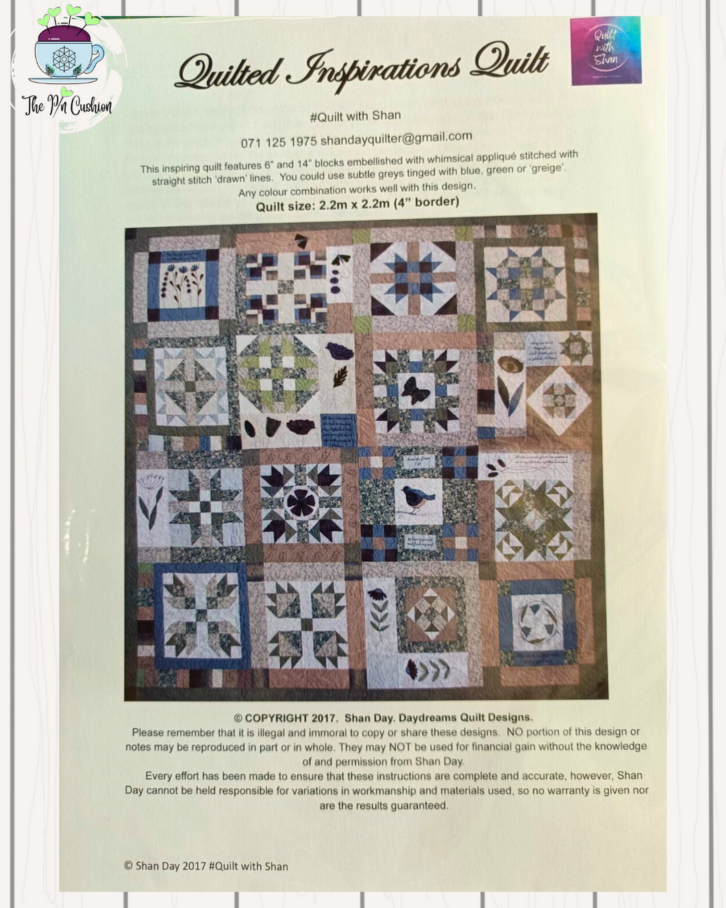 Quilted Inspirations Quilt Pattern