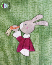 Load image into Gallery viewer, Bunnies (Green Background)
