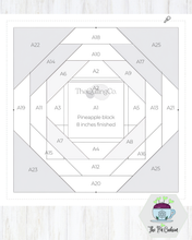 Load image into Gallery viewer, 8" Paper Foundation Piecing Pads
