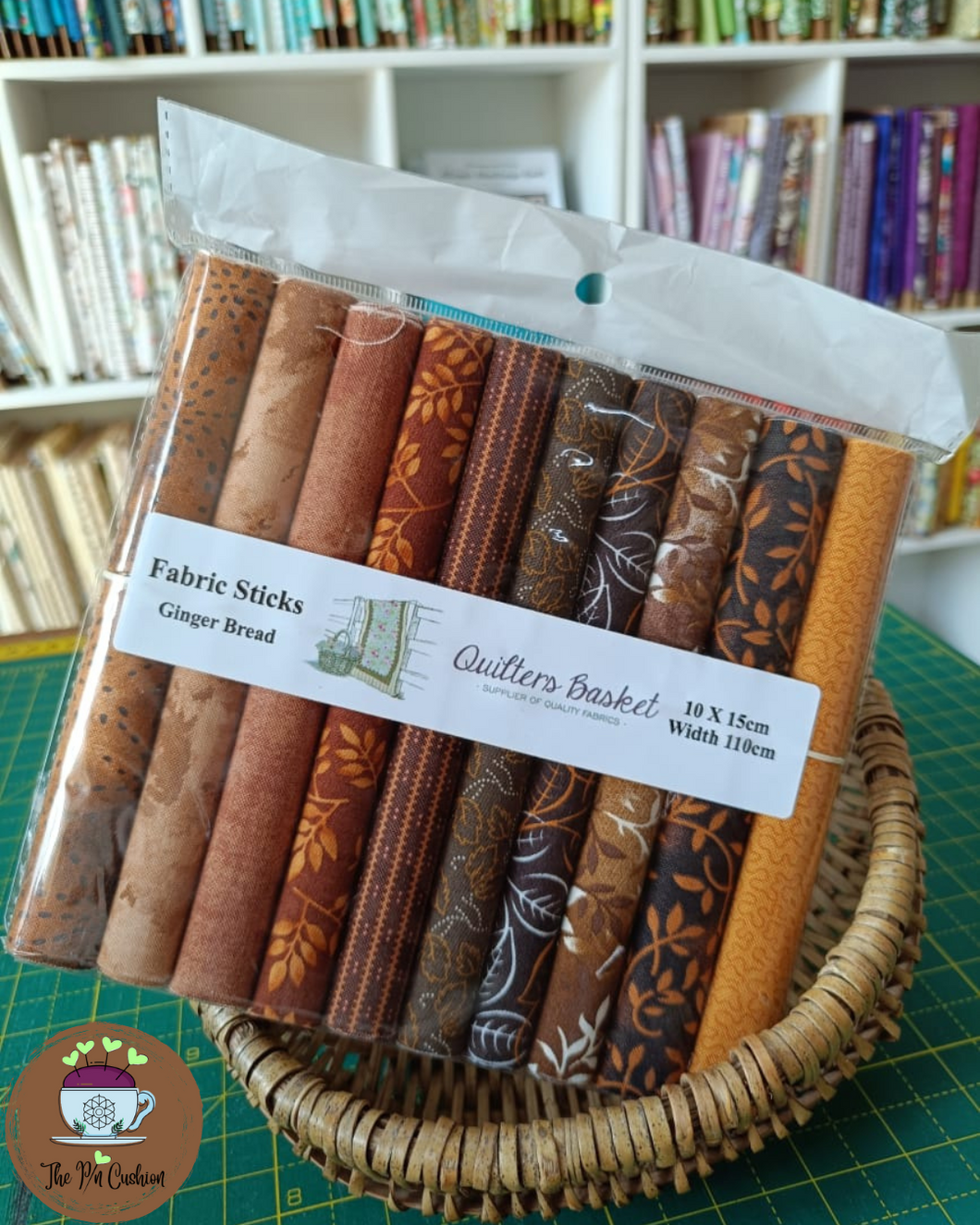 Ginger Bread Fabric Sticks