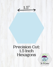 Load image into Gallery viewer, Hexagon EPP Paper Templates
