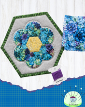 Load image into Gallery viewer, EPP Hexagon Quilt-As-You-Go Placemat Kit
