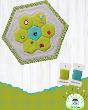 Load image into Gallery viewer, EPP Hexagon Quilt-As-You-Go Placemat Kit
