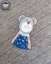 Load image into Gallery viewer, Little Fisher Bears (Light Brown Background)
