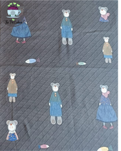 Load image into Gallery viewer, Little Fisher Bears (Dark Brown Background)
