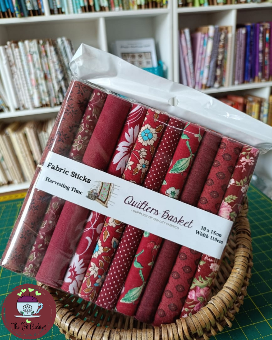 Harvesting Time Fabric Sticks