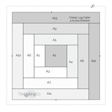 Load image into Gallery viewer, 4" Paper Foundation Piecing Paper Pad
