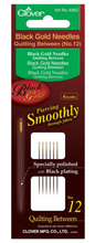 Load image into Gallery viewer, Clover Black Gold Hand Sewing Needles (Applique/Sharps)
