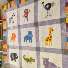 Load image into Gallery viewer, African Animal Friends Quilt - Quilt With Shan
