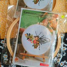 Load image into Gallery viewer, Bee-utiful Embroidery Kit
