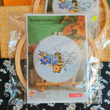 Load image into Gallery viewer, Bee-utiful Embroidery Kit
