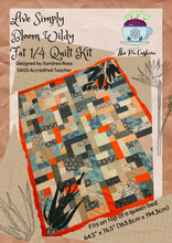 Load image into Gallery viewer, Live Simply Bloom Wildly Fat 1/4 Quilt Kit
