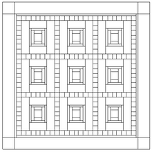 Load image into Gallery viewer, Meet Me In The Square PDF Download Quilt Pattern
